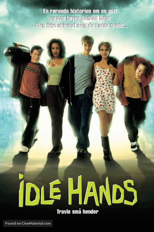 Idle Hands - Norwegian Movie Cover