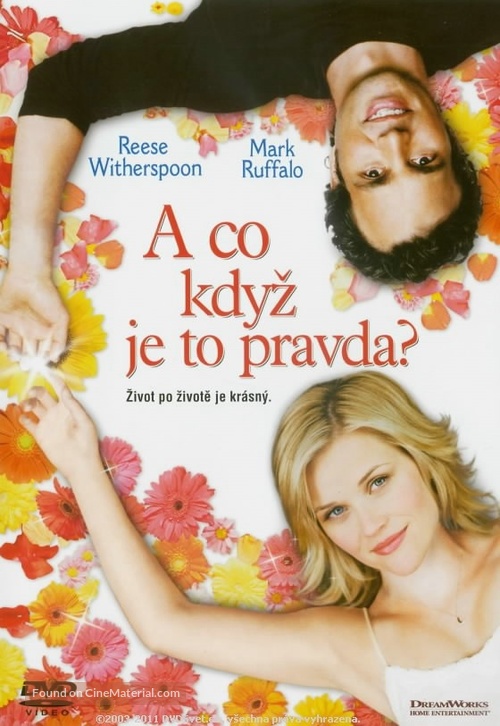 Just Like Heaven - Czech DVD movie cover