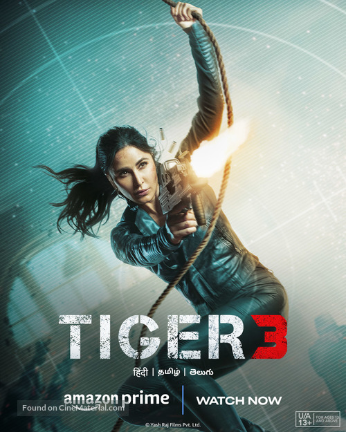 Tiger 3 - Indian Movie Poster