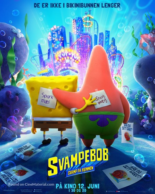 The SpongeBob Movie: Sponge on the Run - Norwegian Movie Poster
