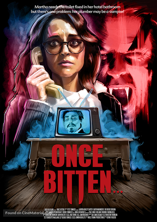 Once Bitten... - British Movie Poster