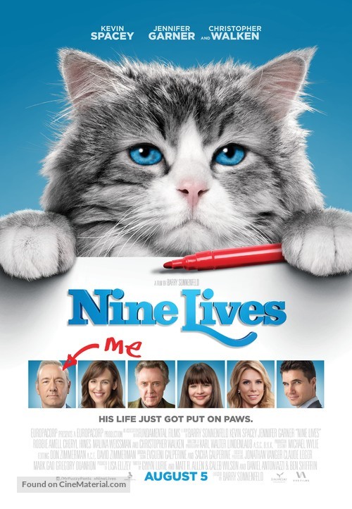 Nine Lives - Canadian Movie Poster