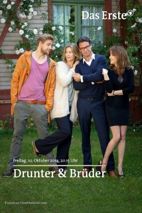 Drunter &amp; Br&uuml;der - German Movie Cover