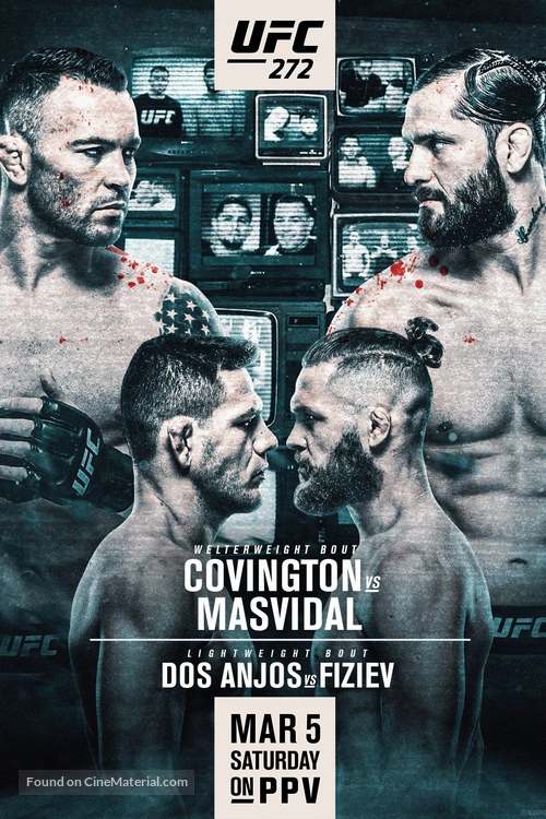 UFC 272: Covington vs Masvidal - Movie Poster