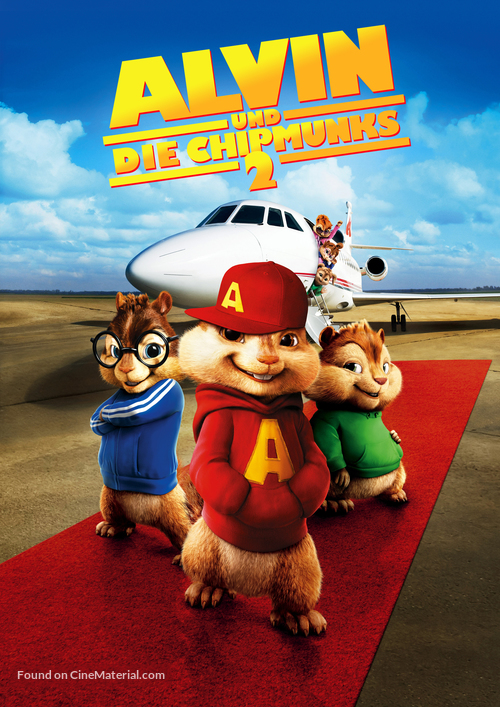 Alvin and the Chipmunks: The Squeakquel - German Movie Poster