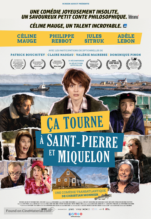 &Ccedil;a tourne &agrave; Saint-Pierre et Miquelon - Canadian Movie Poster