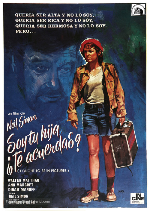 I Ought to Be in Pictures - Spanish Movie Poster