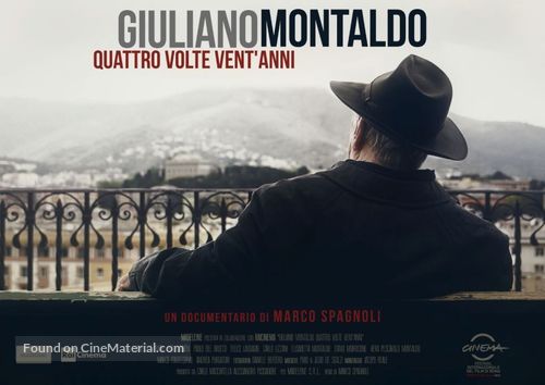 Giuliano Montaldo: Quattro volte vent&#039;anni - Italian Movie Poster