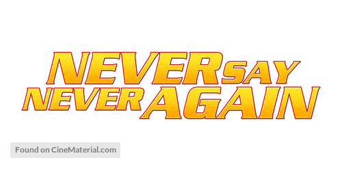 Never Say Never Again - Logo