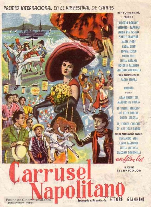 Carosello napoletano - Spanish Movie Poster