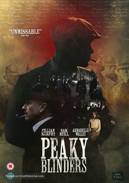 &quot;Peaky Blinders&quot; - British DVD movie cover