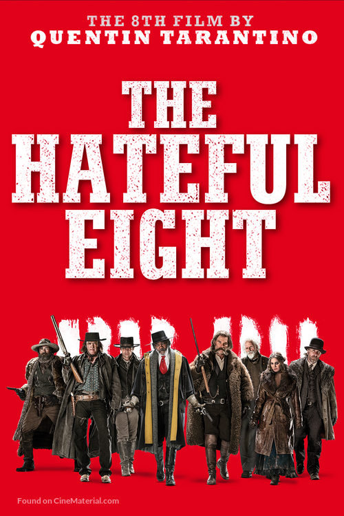 The Hateful Eight - British Movie Cover