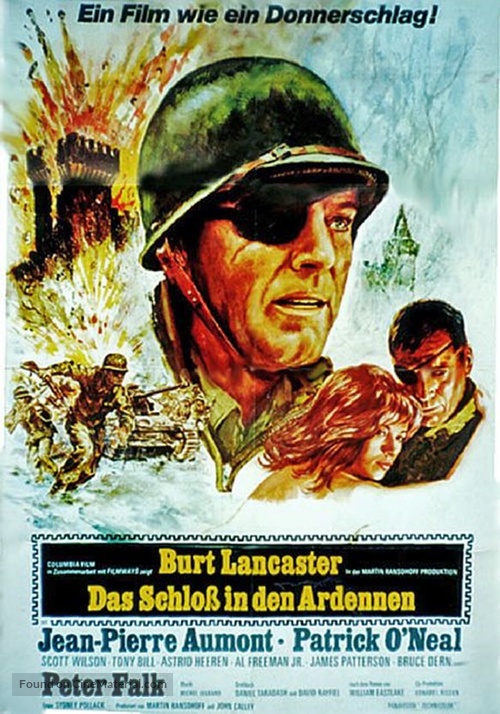 Castle Keep - German Movie Poster