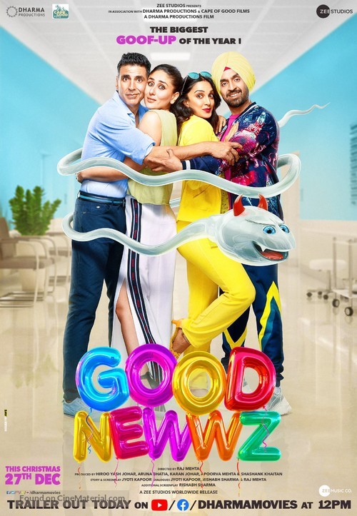 Good Newwz - Indian Movie Poster