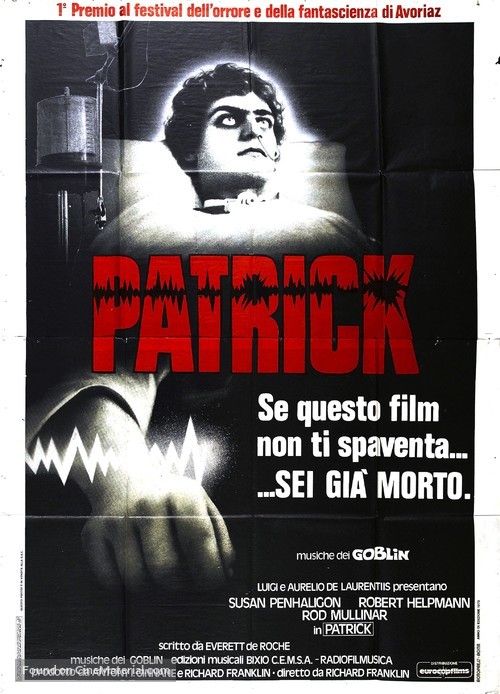 Patrick - Italian Movie Poster