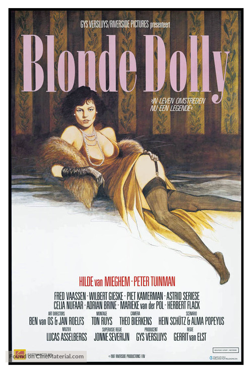 Blonde Dolly - Dutch Movie Poster