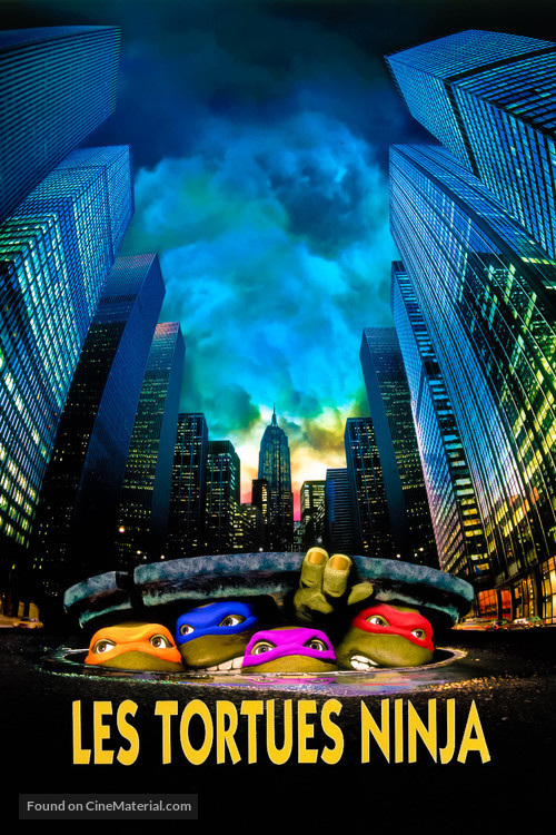 Teenage Mutant Ninja Turtles - French poster