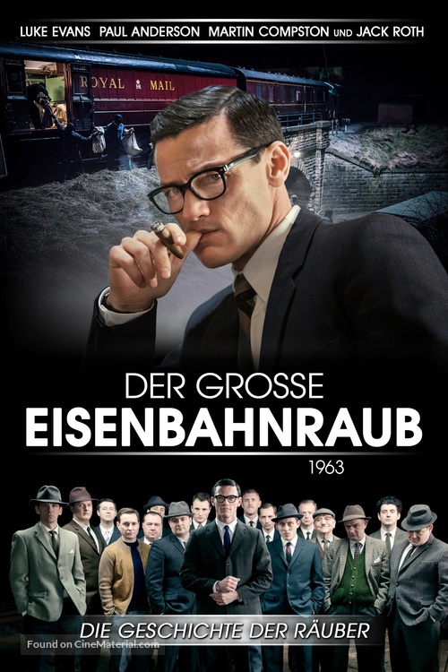 The Great Train Robbery - German Movie Cover