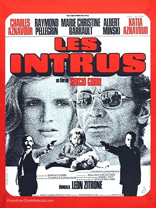 Les intrus - French Movie Poster