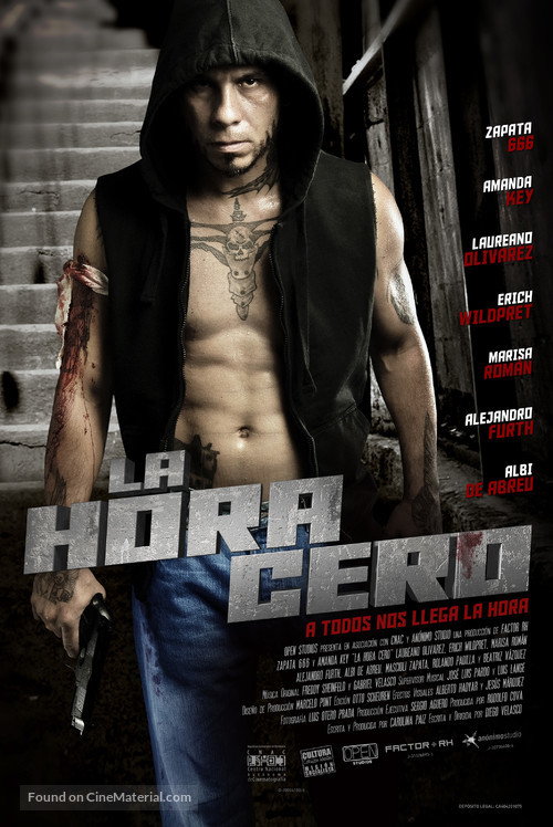 La hora cero - Venezuelan Movie Poster