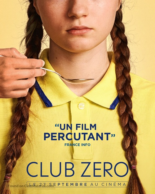 Club Zero - French Movie Poster