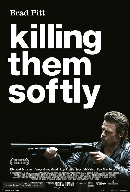 Killing Them Softly - Danish Movie Poster