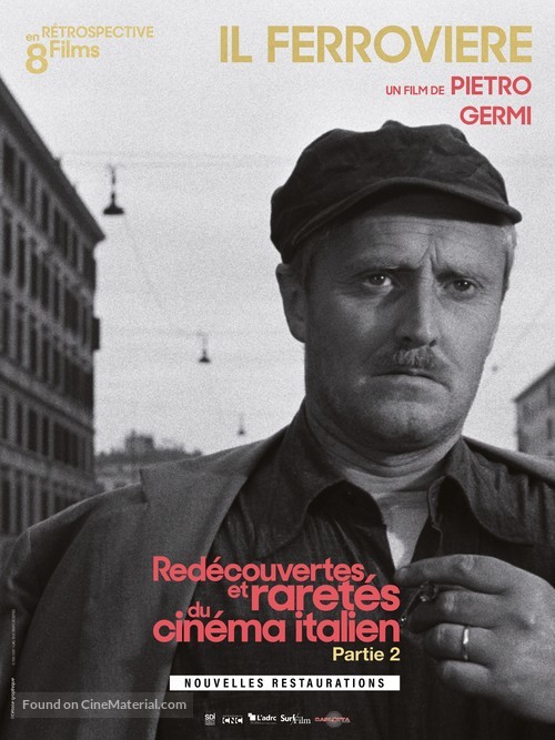 Il ferroviere - French Re-release movie poster