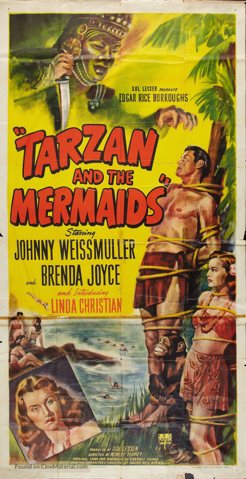 Tarzan and the Mermaids - Movie Poster