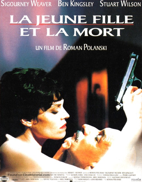 Death and the Maiden - French Movie Poster