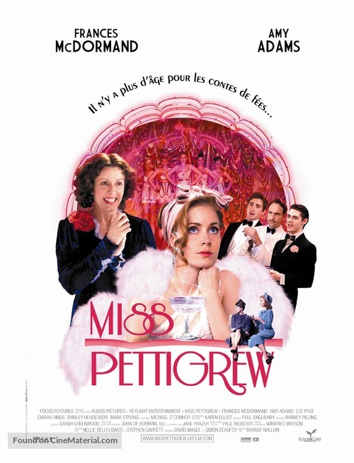 Miss Pettigrew Lives for a Day - French Movie Poster