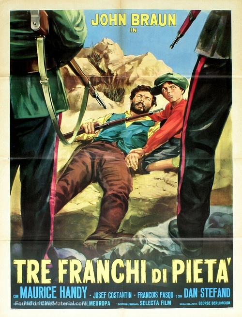 Tre franchi di piet&agrave; - Italian Movie Poster
