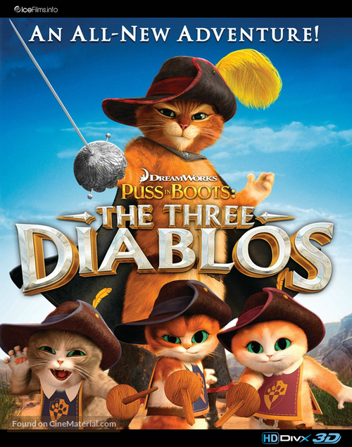 Puss in Boots: The Three Diablos - Movie Cover