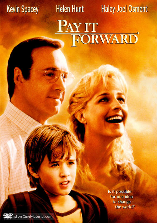 Pay It Forward - DVD movie cover