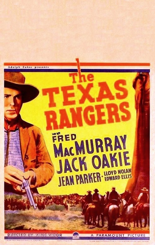 The Texas Rangers - poster