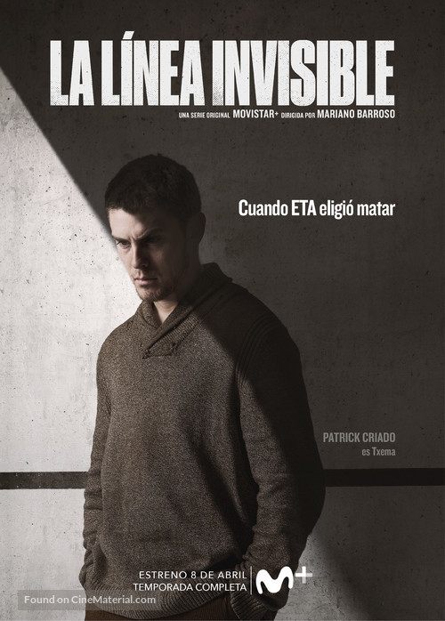 &quot;La l&iacute;nea invisible&quot; - Spanish Movie Poster