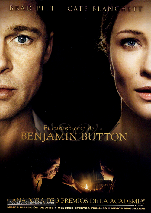 The Curious Case of Benjamin Button - Argentinian Movie Cover