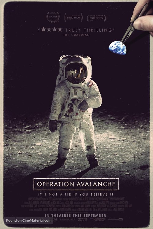 Operation Avalanche - Canadian Movie Poster