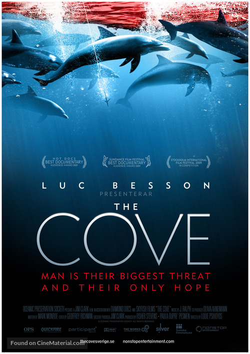 The Cove - Swedish Movie Poster