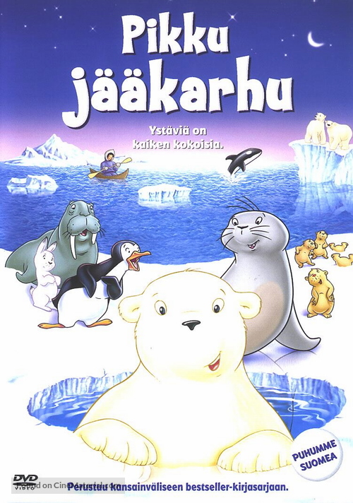 Der kleine Eisb&auml;r - Finnish DVD movie cover