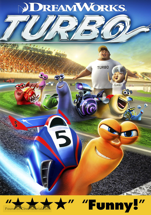 Turbo - DVD movie cover