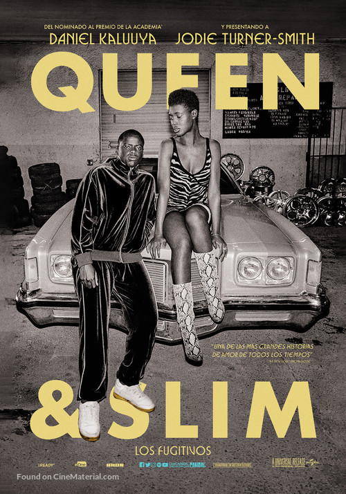 Queen &amp; Slim - Mexican Movie Poster