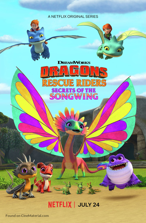 Dragons: Rescue Riders: Secrets of the Songwing - Movie Poster