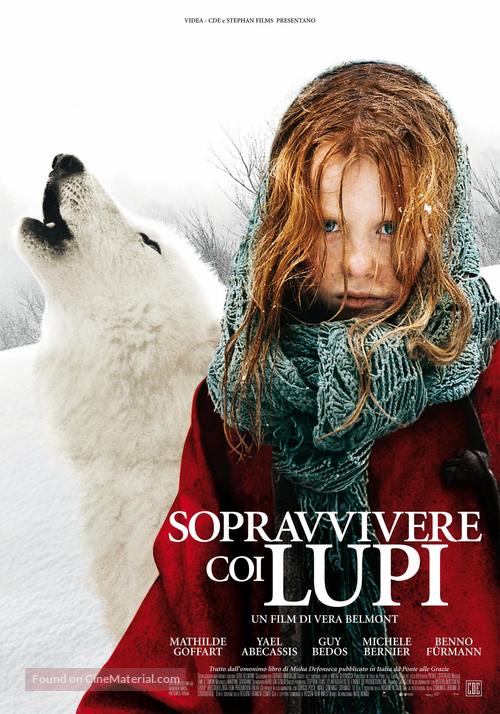Survivre avec les loups - Italian poster