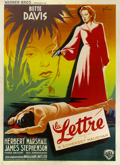 The Letter - French Movie Poster