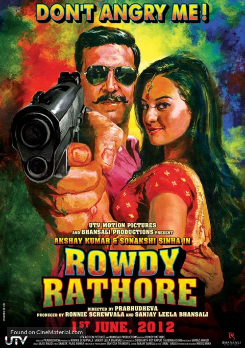 Rowdy Rathore - Indian Movie Poster