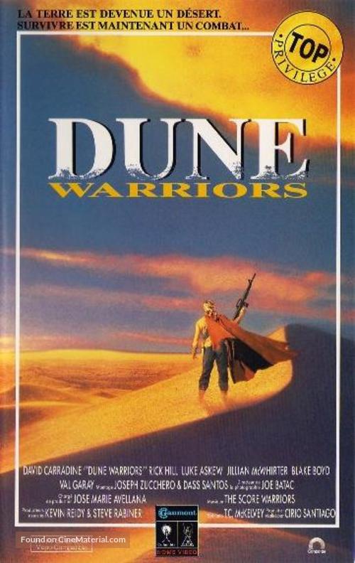 Dune Warriors - VHS movie cover