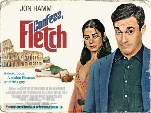 Confess, Fletch - British Movie Poster