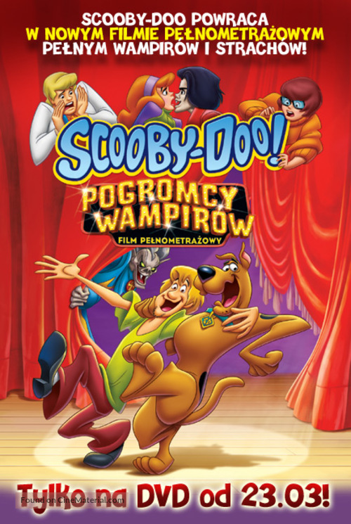 Scooby Doo! Music of the Vampire - Polish DVD movie cover
