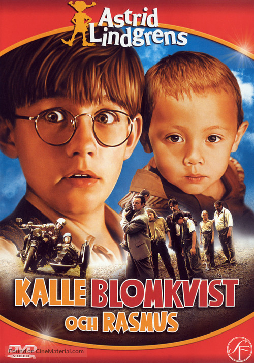 Kalle Blomkvist och Rasmus - Swedish DVD movie cover