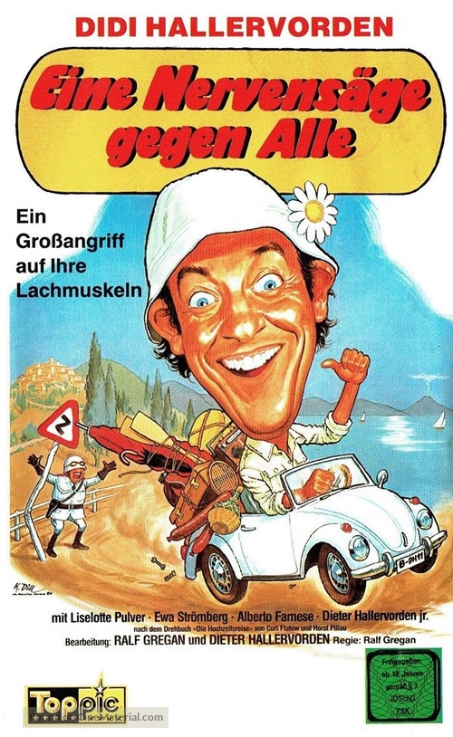 Die Hochzeitsreise - German VHS movie cover
